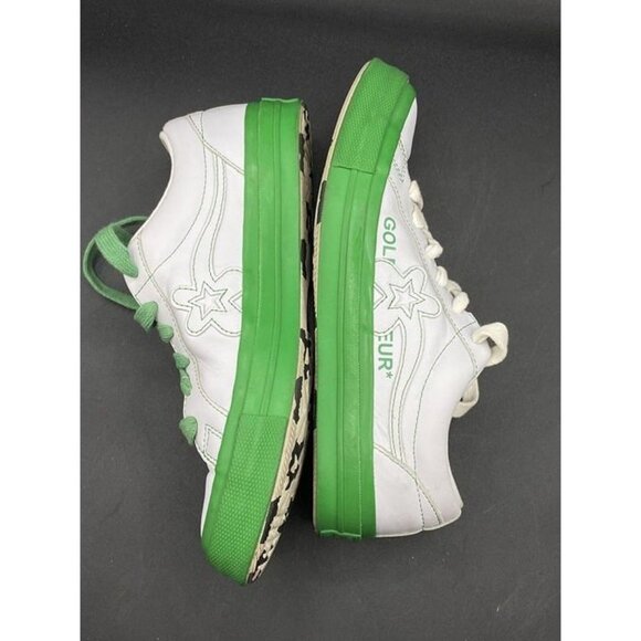 Converse Golf Le Fleur x One Star Ox Kelly Green Men’s 6.5 Women 8.5 - Picture 12 of 12